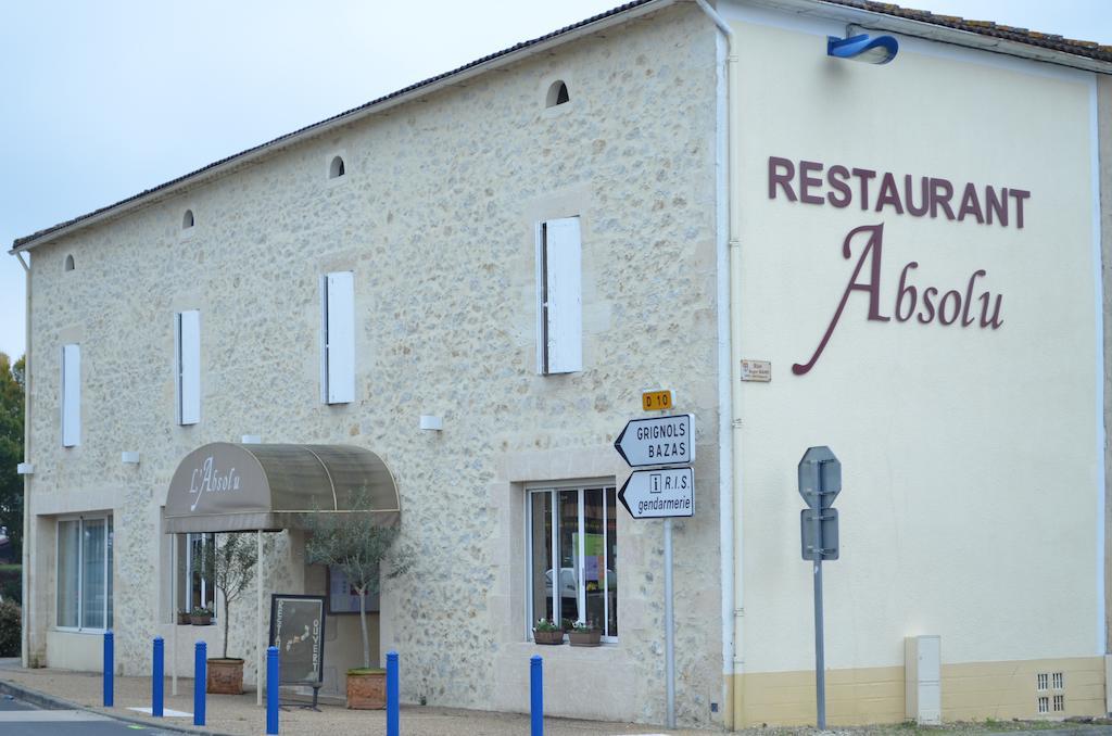 Maison D'Hotes Rouge Bordeaux Auros Exterior foto
